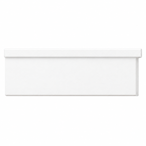MD1655 Flat Cap Trim on white background