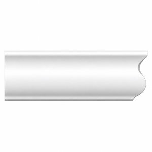 MD1693 Ogee Rail Trim on white background