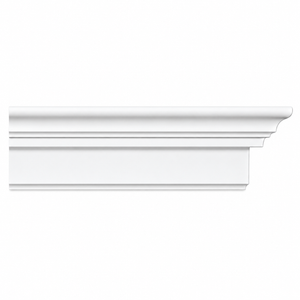 MD1697 Stepped Cap Trim on white background