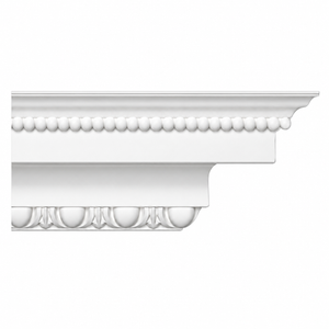 MD1705 Egg-and-Dart Crown Moulding on white background