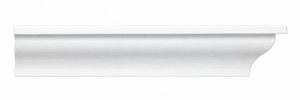 MD1749 Cove Crown Moulding on white background