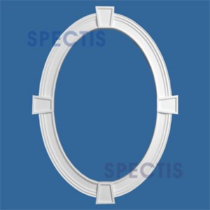 OTK3800-2436 Oval Trim 24"W X 36"H Inside with 3.5" Casing