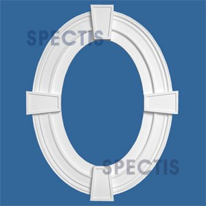 OTK3801-1624 Oval Trim 16"W X 24 1/2"H Inside with 3.5" Casing