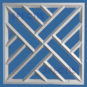 RP3901 Decorative Square Panel 1 1/2"P X 27 3/4"