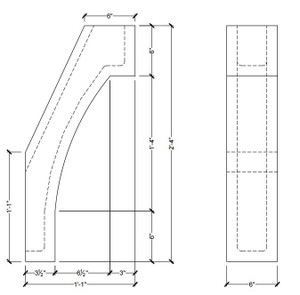 BL3011 Spectis Foam Block or Bracket BL 3011