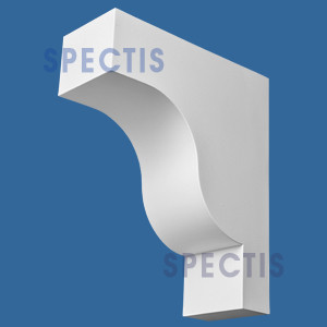 BL3106 Ogee Decorative Eave Corbel 4"W x 12"H x 10"P