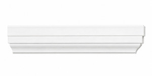 MD1802 Stepped Chair Rail on white background