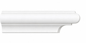 MD1815 Ogee Chair Rail on white background