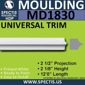 MD1830 Universal Molding Trim decorative spectis urethane