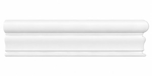 MD1852 Ogee Chair Rail on white background