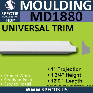MD1880 Universal Molding Trim decorative spectis urethane