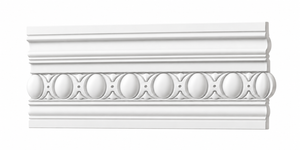 MD1901 Egg-and-Dart Chair Rail on white background