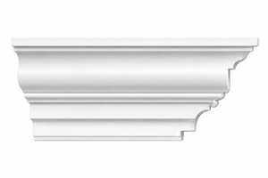 MD1921 Stepped Crown Moulding on white background