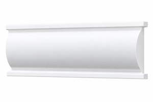 MD1933 Pulvinated Cushion Frieze on white background