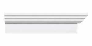 MD1967 Ogee Crown Moulding on white background