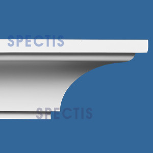 MD1969 Cove Crown Moulding — Polyurethane — 10¼″ P × 9 7/16″ H × 12′ L