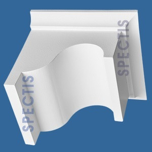 BL3126 Moulded Decorative Eave Corbel 5.1875"W x 4.25"H x 4.875"P