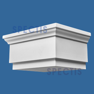 BL3147 Moulded Decorative Eave Block 13.75"W x 6.625"H x 10"P