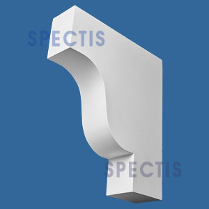 BL3166 Ogee Decorative Eave Corbel 3"W x 14"H x 12"P