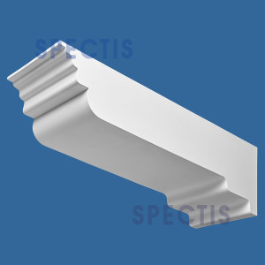 BL3182 Moulded Decorative Eave Block – 10″ W × 9″ H × 30½″ Projection