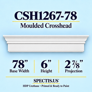 CSH1267-78 decorative urethane crosshead
