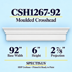 CSH1267-92 decorative urethane crosshead