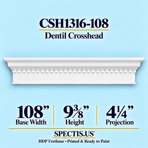 CSH1316-108 decorative urethane crosshead