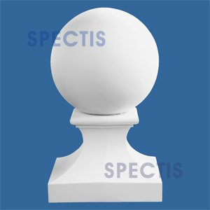 BA12.5 Spectis 12" Ball on Pedestal for Newel Post 12.5" Base