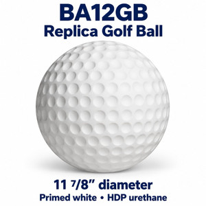 BA12GB Replica Golf Ball Ornament, 11⅞″ Diameter