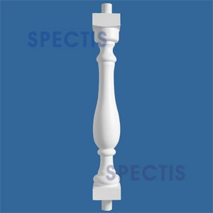BAL2021-38 Urethane Baluster or Spindle 4 1/4"W X 38"H