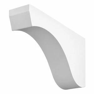 BL2411-18 Curved Rafter Tail Bracket — white background product image