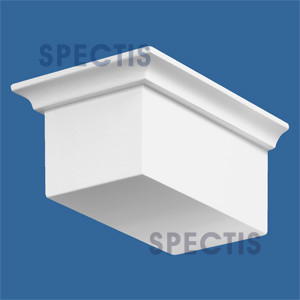 BL2416L-12/12 Classic Cornice Block Left Pitch 5.125"W x 3.375"H x 7.75"P