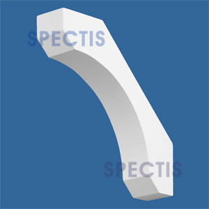 BL2431 Curved Arch Bracket 3.5"W x 14.5"H x 14.5"P
