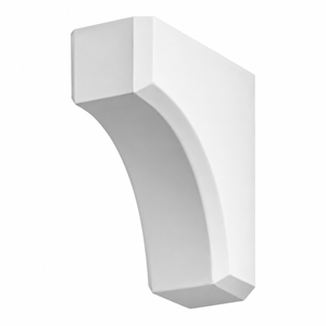 BL2438 Curved Arch Corbel — white background product image