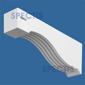 BL2484 Corbel Block or Eave Bracket 3.5"W x 6.75"H x 21.75" P