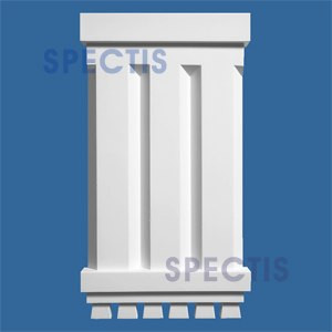 BL2502 Corbel Block or Eave Bracket 7.75"W x 14"H x 1" P