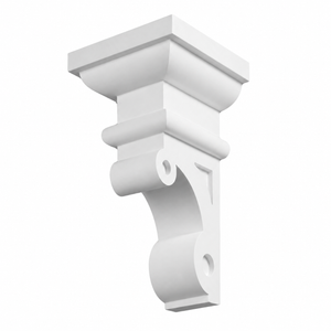 BL2508 Capped Scroll Corbel — white background product image