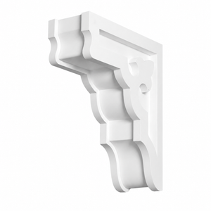 BL2510C Victorian Cut-Out Scroll Bracket — white background product image