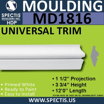 MD1816 Universal Molding Trim decorative spectis urethane