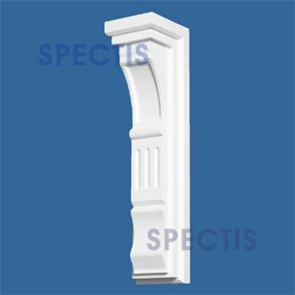 BL2725 Corbel Block or Eave Bracket 5"W x 22.5"H x 6" P