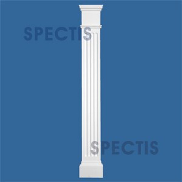 FP7254 6 5/8" x 54" Urethane Fireplace Pilasters Sides