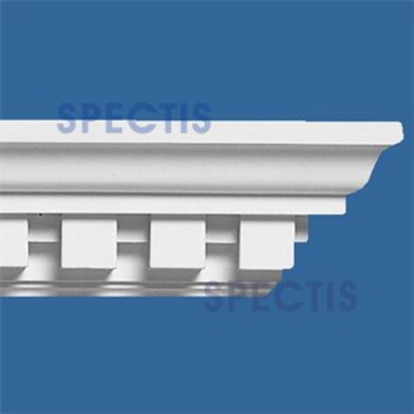 MD1218 Spectis Crown Molding Dentil Trim 3 1/8"P x 4"H x 144"L