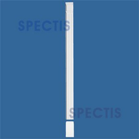 PL6108 Long Fluted Pilasters from Spectis Urethane 6" x 118"