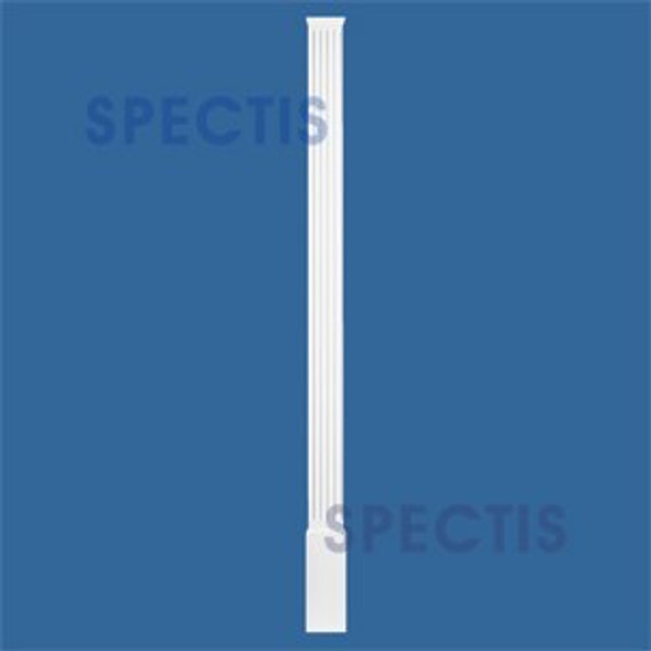 PL690LF Long Fluted Pilasters from Spectis Urethane 6" x 90"