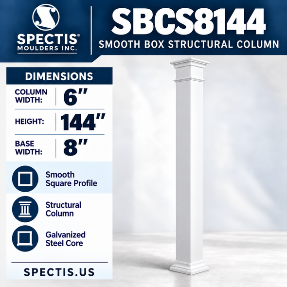 SBCS8144 Smooth Box Column Structural