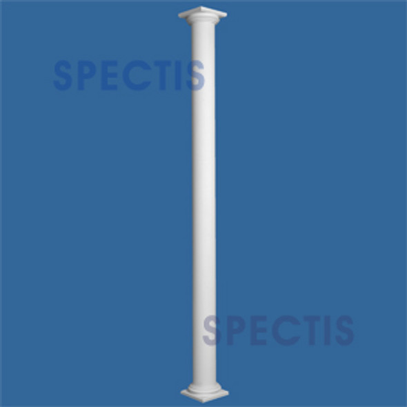 CLM300-8-8S Smooth Straight Column 8" x 96" STRUCTURAL