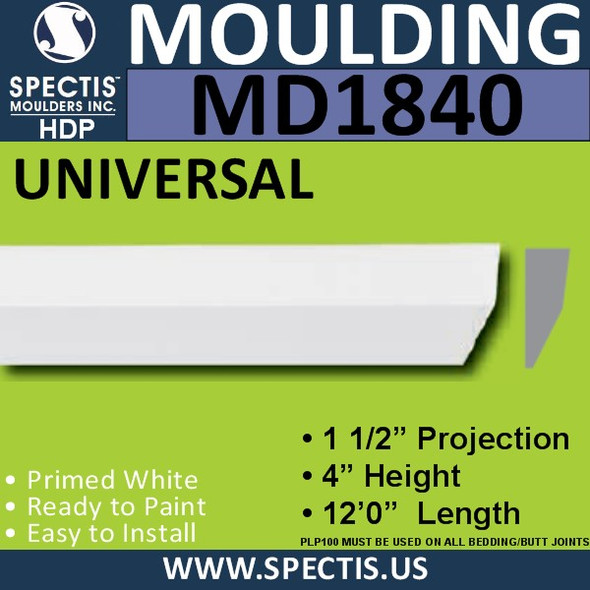 MD1840 Universal Molding Trim decorative spectis urethane