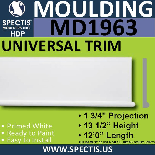 MD1963 Universal Molding Trim decorative spectis urethane