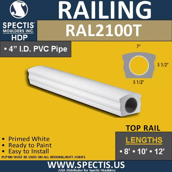 RAL2100T top rail