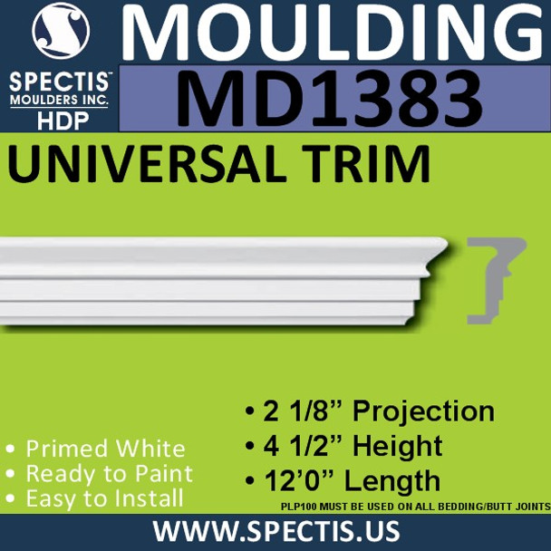 MD1383 Spectis Molding Panel Molding 2 1/8"P x 7 1/4"H x 144"L